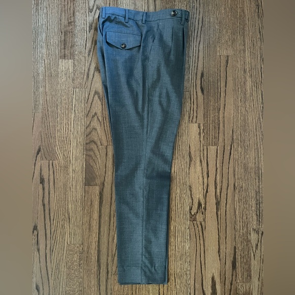 Brunello Cucinelli Other - Brunello Cucinelli Charcoal pleated trousers